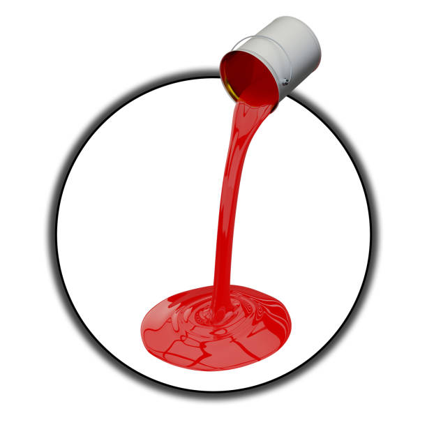 istock The red paint bucket 957770382