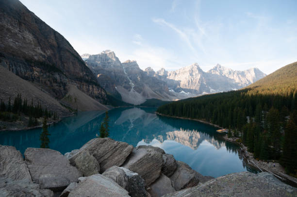 Morraine Lake in British Columbia Canada