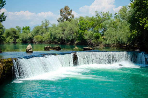 Manavgat cachoeira - foto de acervo