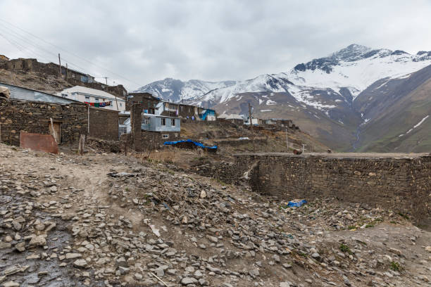 istock Ancient village of Khinalig in the mountains 957787212