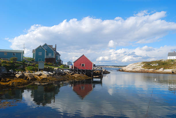 istock Peggy's Cove Harbor during a clear day 95778965
