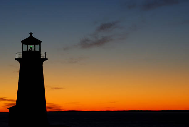 istock Peggy's Cove Lighthouse at Night 95779043