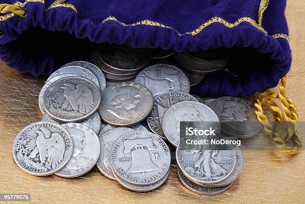Bag Of Coins Stock Photo - Download Image Now - Currency, Bag, Banking