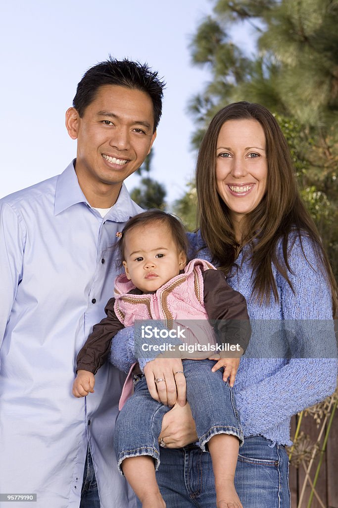 Happy Family Adult Stock Photo