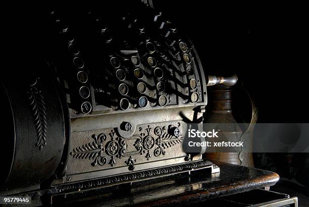 Antique Cashier Stock Photo - Download Image Now - Antique, Business, Business Finance and Industry