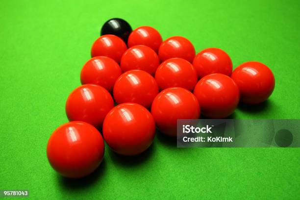 Snooker Balls Stock Photo - Download Image Now - Black Color, Challenge, Color Image