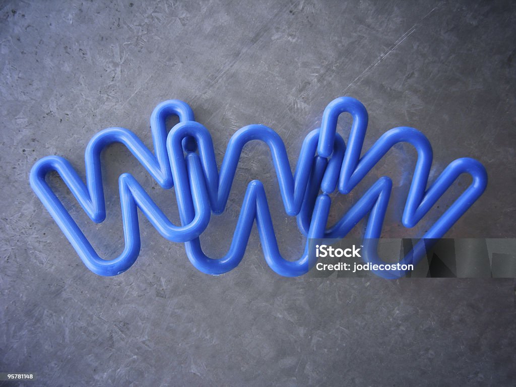 World Wide Web  Blue Stock Photo