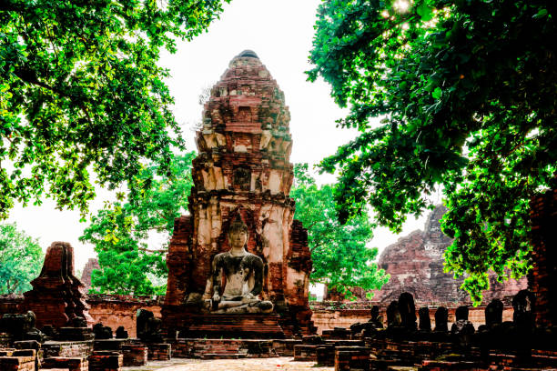 istock Ruin Temple in Ayutthaya Thailand 957816510