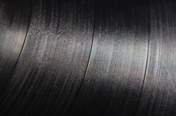 istock Macro close up of vinyl record 957824134