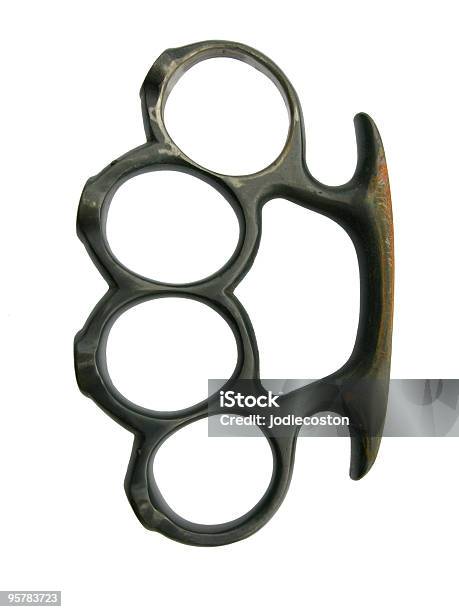 Foto de Brass Knuckles e mais fotos de stock de Soqueira de Metal - Soqueira de Metal, Metal, Armamento