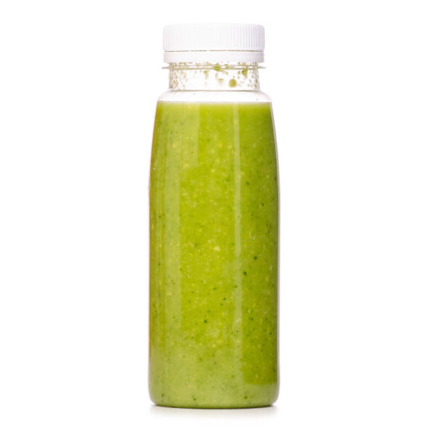 istock Bottle of smoothies green 957838464