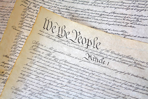 istock Parchment Copy of United States Constitution 95784068