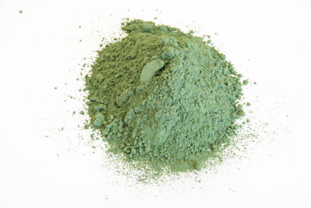 istock green ground from vagone  pigment isolated over white background 957845212
