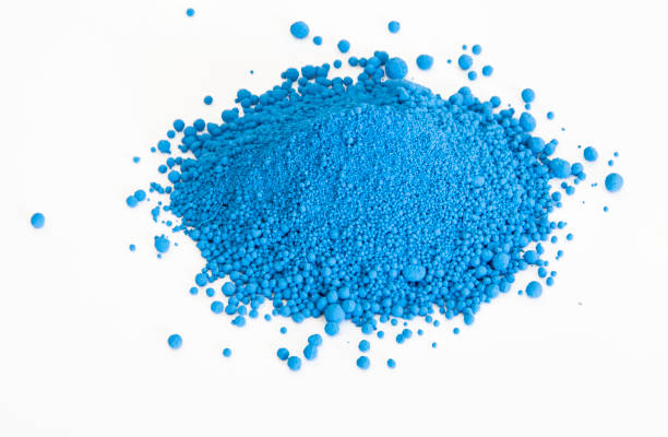istock blue pigment isolated over white background 957845848