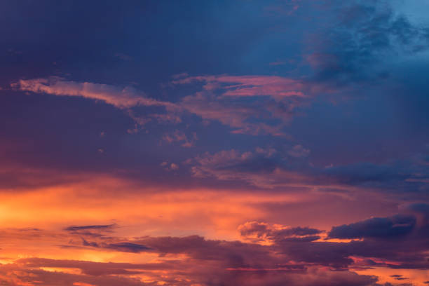 istock Beautiful sky and clouds cover the sun. 957855694