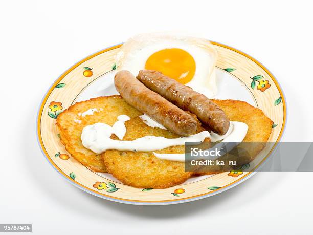 Potato Pancake Stock Photo - Download Image Now - Close-up, Color Image, Crockery