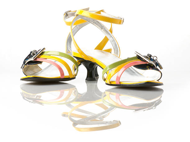 istock yellow female shoes 95787523