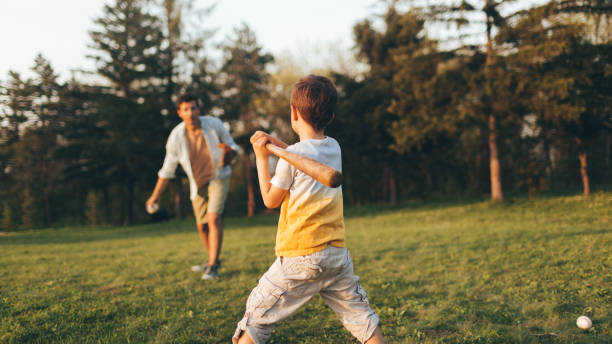 istock Little league practice with my dad 957879610