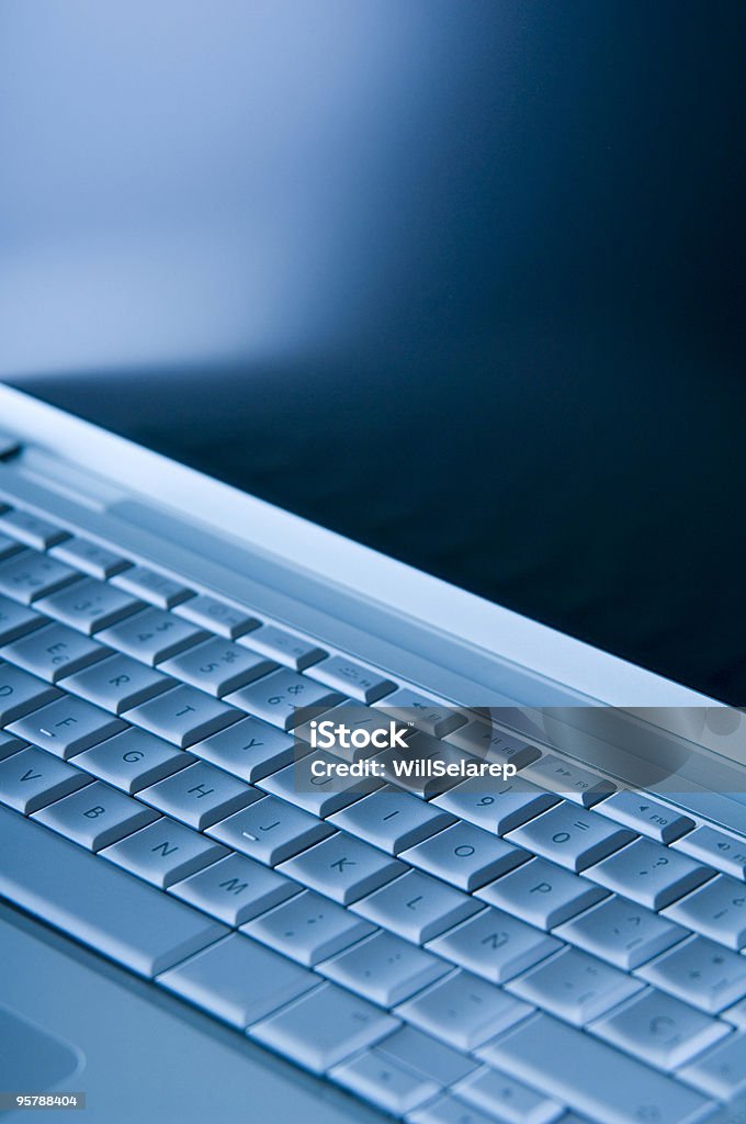 Laptop-detail - Lizenzfrei Alphabet Stock-Foto