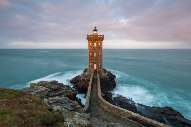 istock Kermorvan lighthouse, Brittany, France 957887938