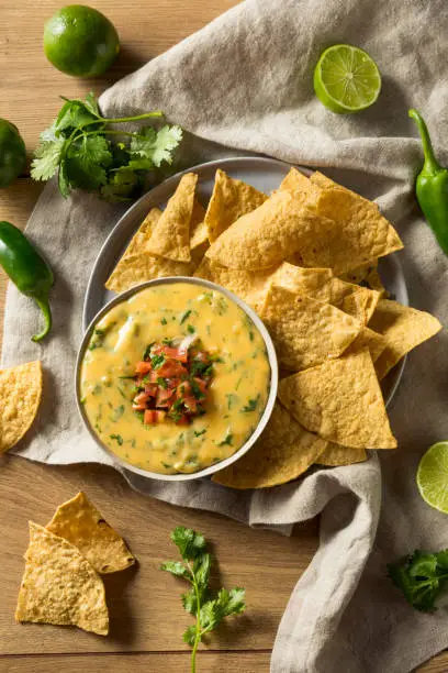 Photo of Spicy Homemade Cheesey Queso Dip