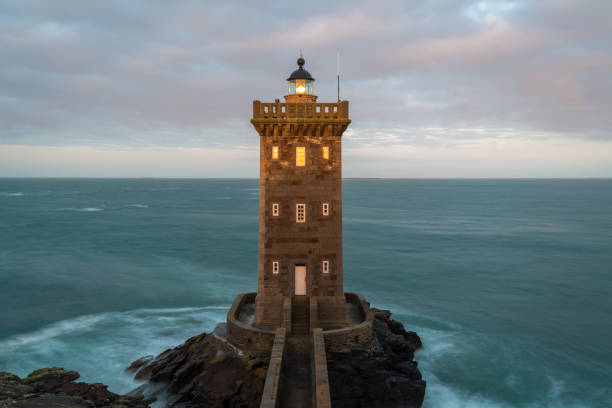 istock Kermorvan lighthouse, Brittany, France 957891660