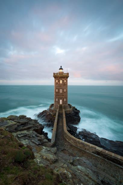 istock Kermorvan lighthouse, Brittany, France 957892662