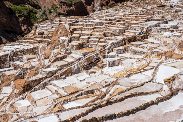 istock The salt mine of Peru Maras 957906216