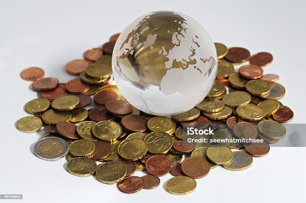 Global Business - Lizenzfrei EU-Währung Stock-Foto