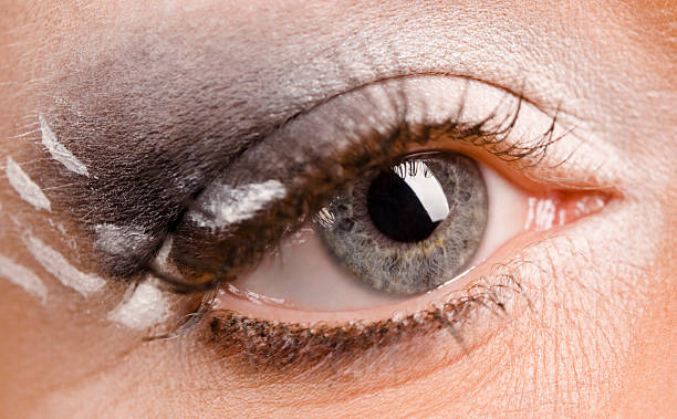 istock Beautiful woman's made up eye 95791927