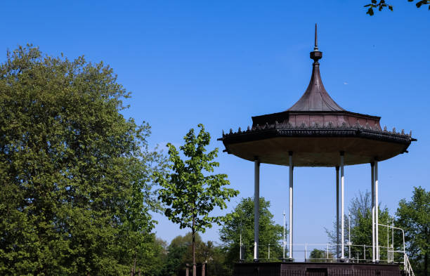 istock shade in hyde park with blue sky in background 957927336