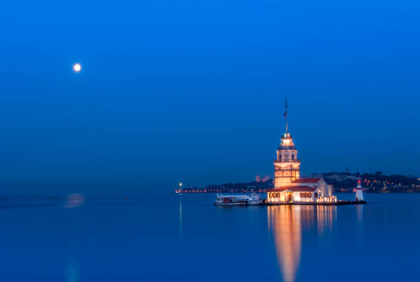 istock Maiden's Tower at morning time 957948578