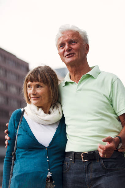 istock Senior Couple Sightseeing In City 957956174