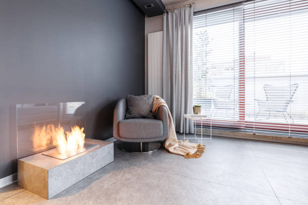 istock Cosy armchair in room corner 957956492