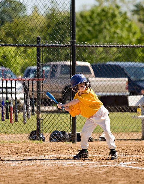 istock Little Boy Up to Bat 95797763
