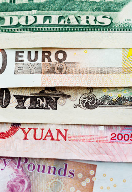 istock Background of international currency notes 957984228