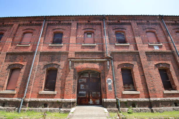 istock Red brick warehouse Maizuru Kyoto Japan 957994924
