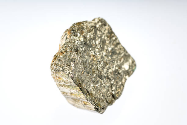 istock pyrite shot on whtie background 957995398