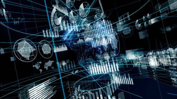 istock GUI charts concept. Internet of Things. 957995780