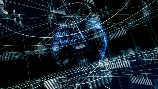 istock GUI charts concept. Internet of Things. 957995782