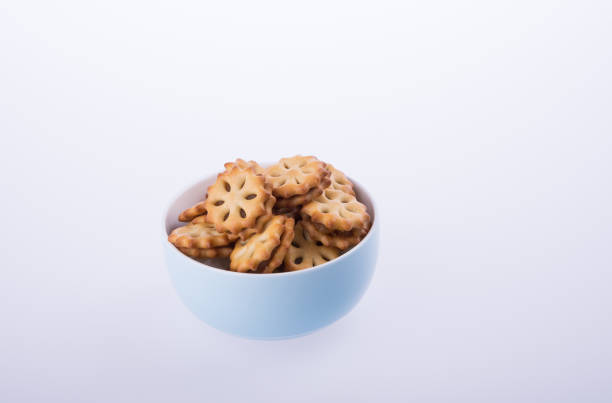 istock cookie biscuits with filling on the background 957996546