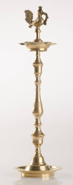 istock oil lamp or metal lamp on background 957996610