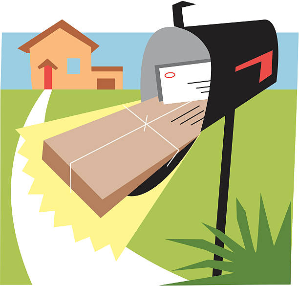 Direct Mail Cartoon 30+ Direct Mail Package Illustrations, Royalty-Free Vector Graphics ...