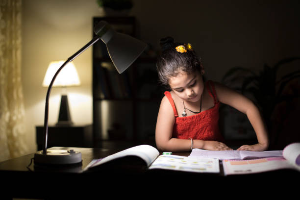 istock Girl doing homework at home 957999284