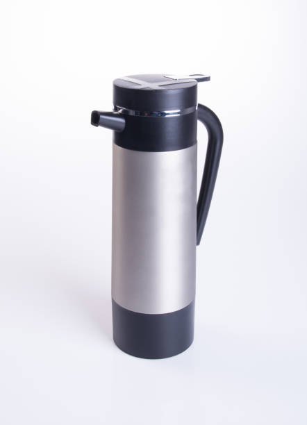 istock Thermo or Thermo flask on a background 957999306