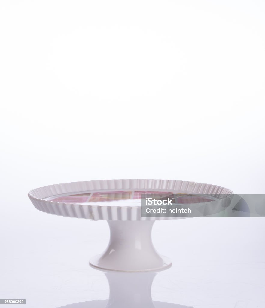 cake stand or dessert stand on a backgeound Cake Stock Photo
