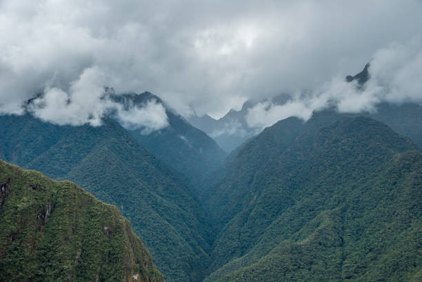 The road to Machu Picchu and beautiful landscapes