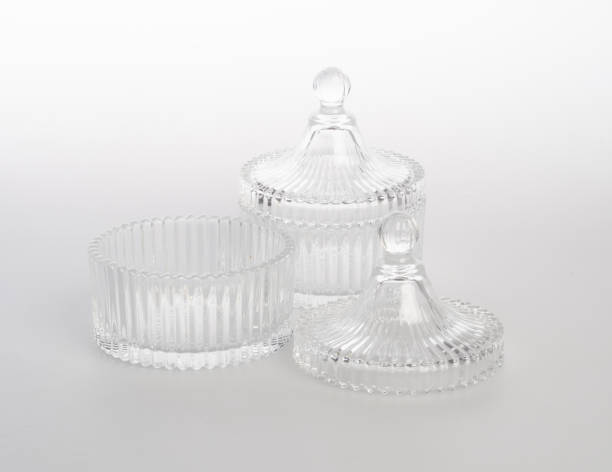 istock jar or crystal jar on the background 958005250
