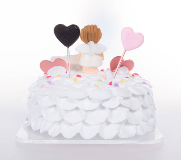 istock cake or ice cream cake on a background 958008204