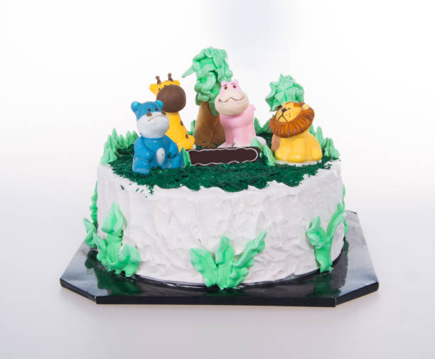 istock cake or ice cream cake on a background 958008234